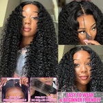 Deep Wave Brazilian Hair Glueless Wig