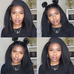 Transparent Lace Frontal Wig Human Hair