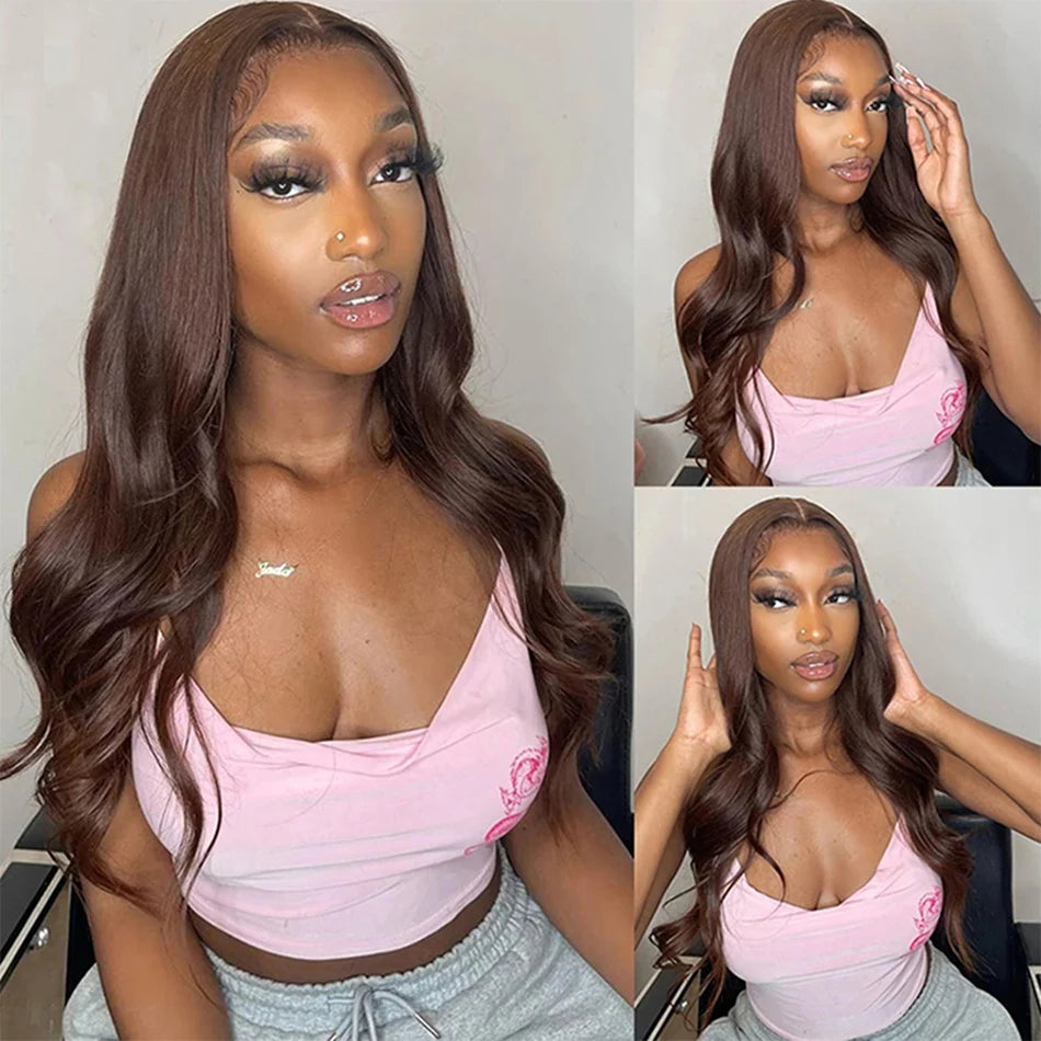 Chocolate Brown Lace Front Wig