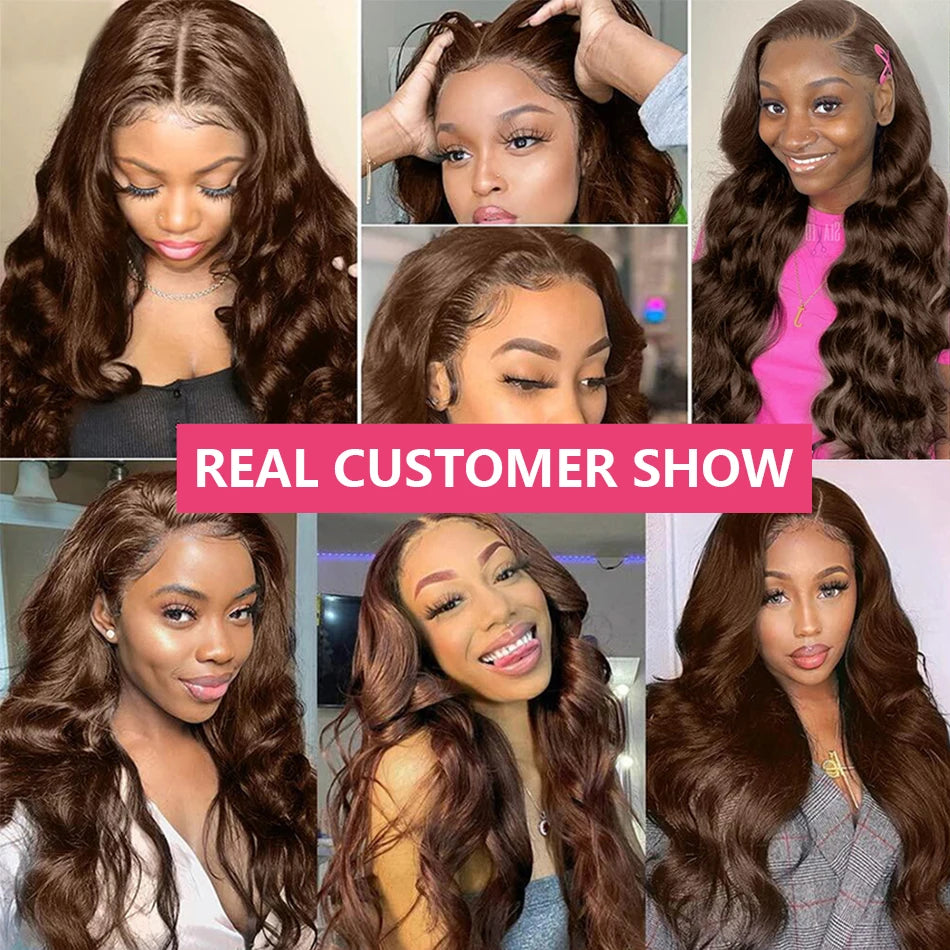 Chocolate Brown Lace Front Wig