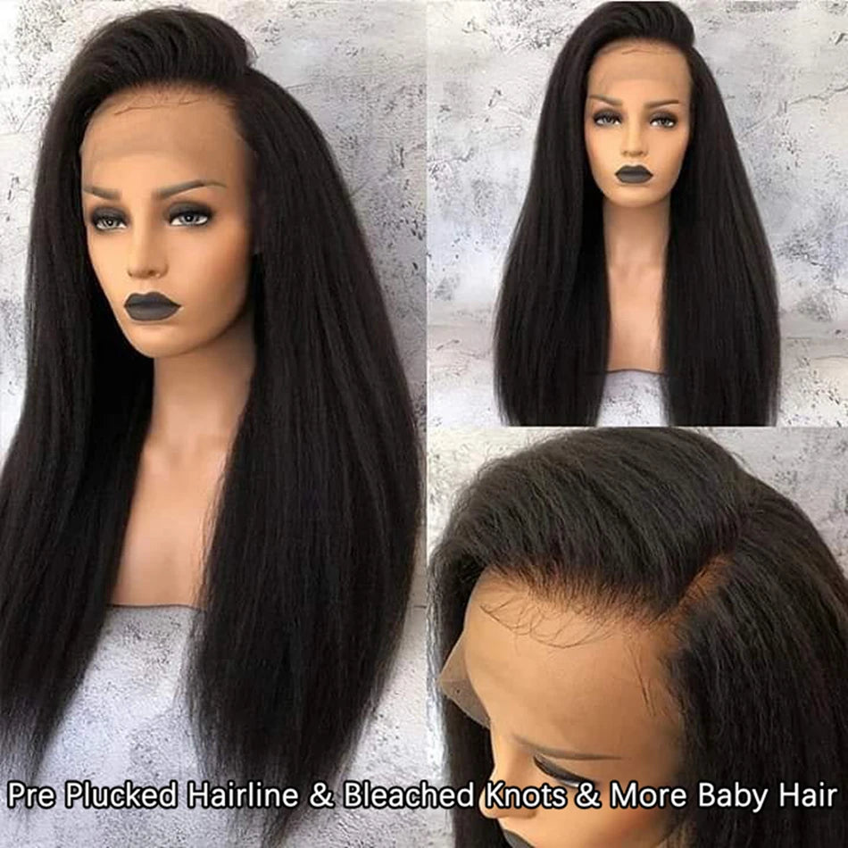 Transparent Lace Frontal Wig Human Hair