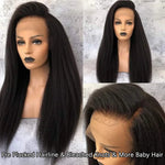 Transparent Lace Frontal Wig Human Hair